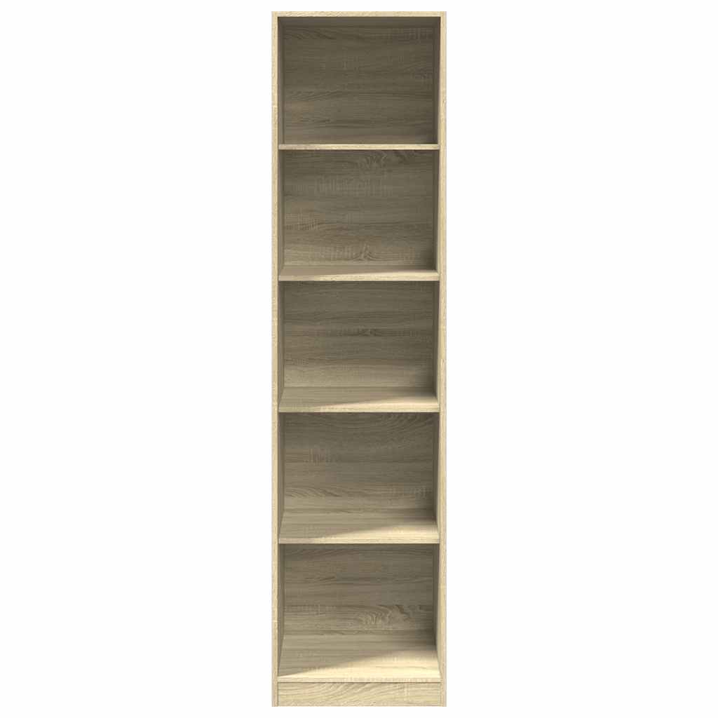 klædeskab 50x50x200 cm konstrueret træ sonoma-eg