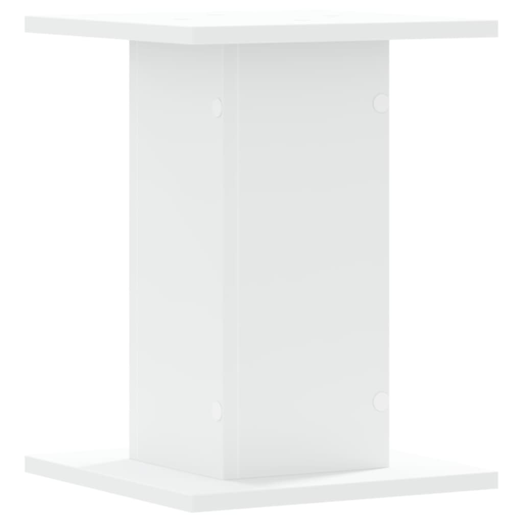 plantestativer 2 stk. 30x30x40 cm konstrueret træ hvid