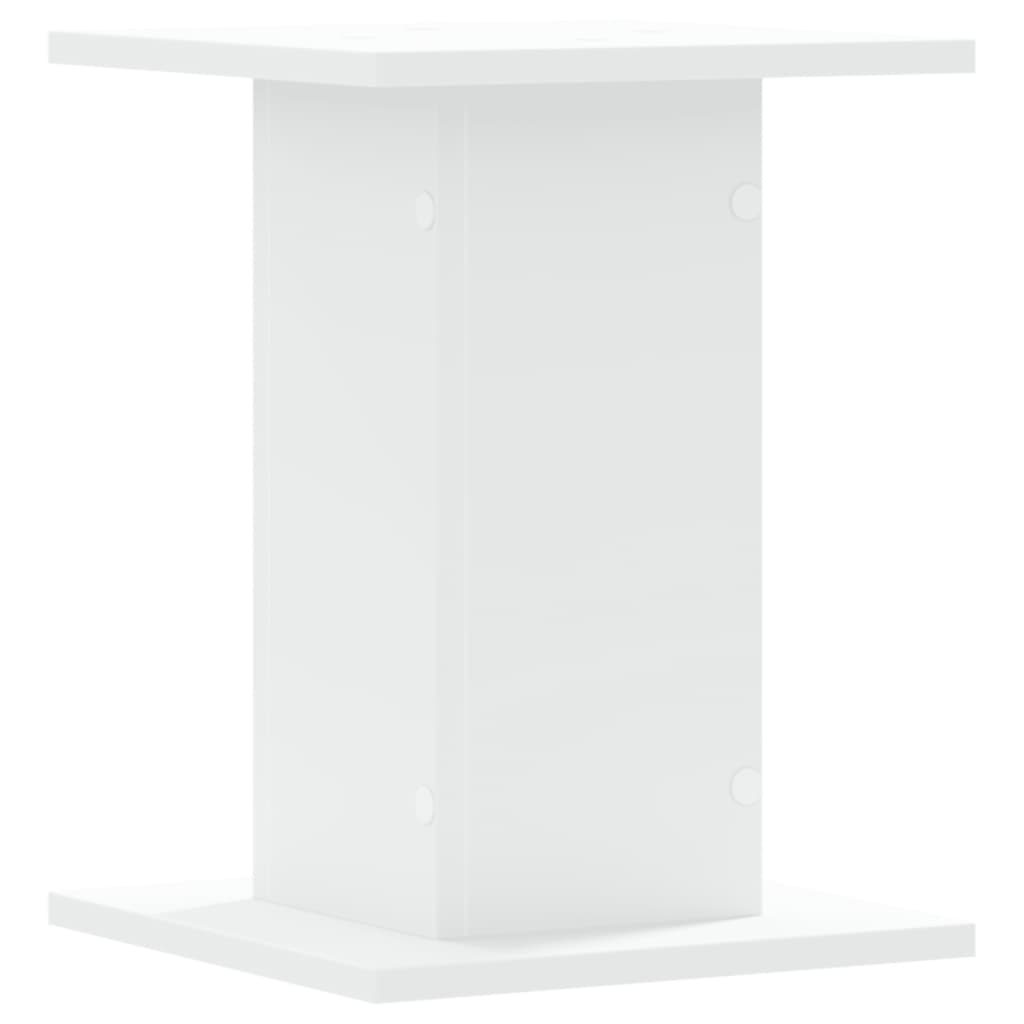 plantestativer 2 stk. 30x30x40 cm konstrueret træ hvid