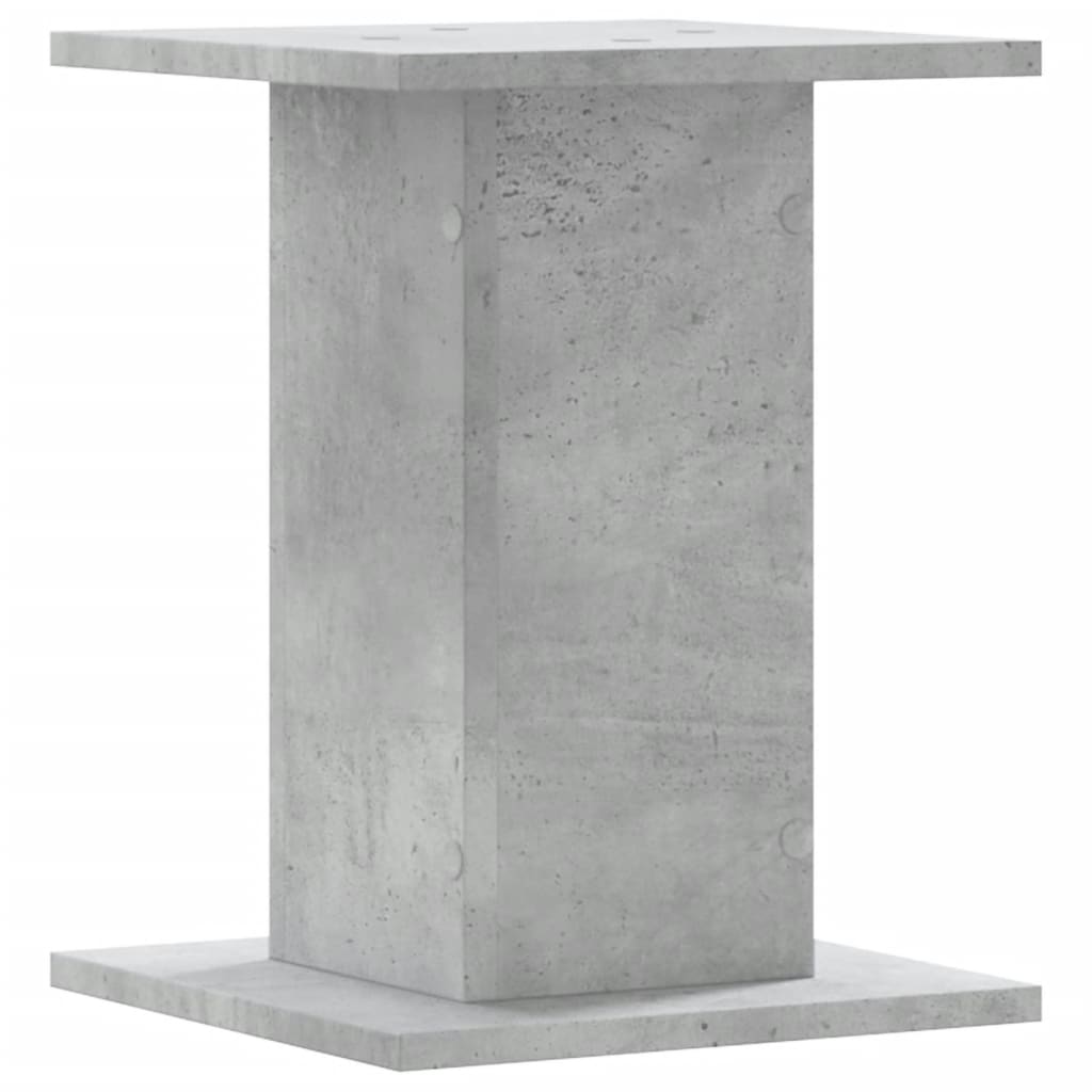 plantestativer 2 stk. 30x30x40 cm konstrueret træ betongrå