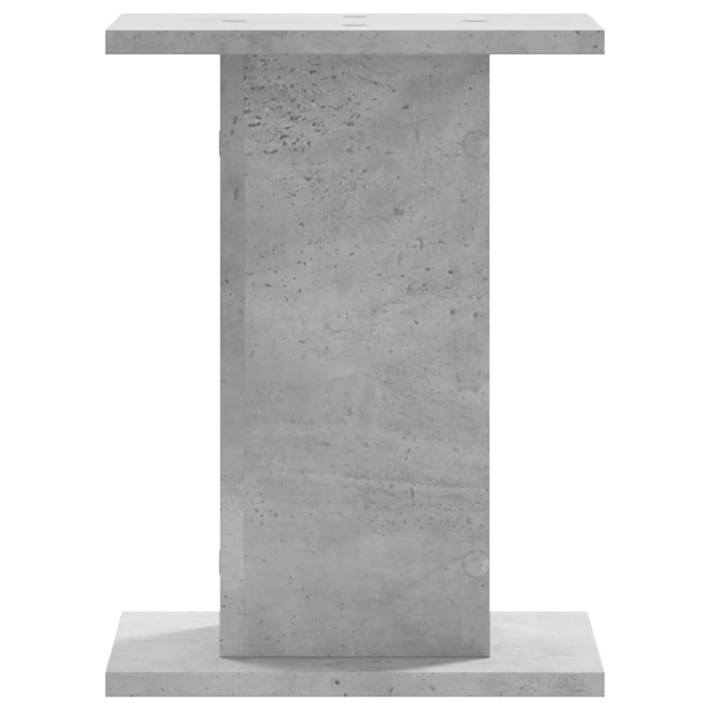 plantestativer 2 stk. 30x30x40 cm konstrueret træ betongrå