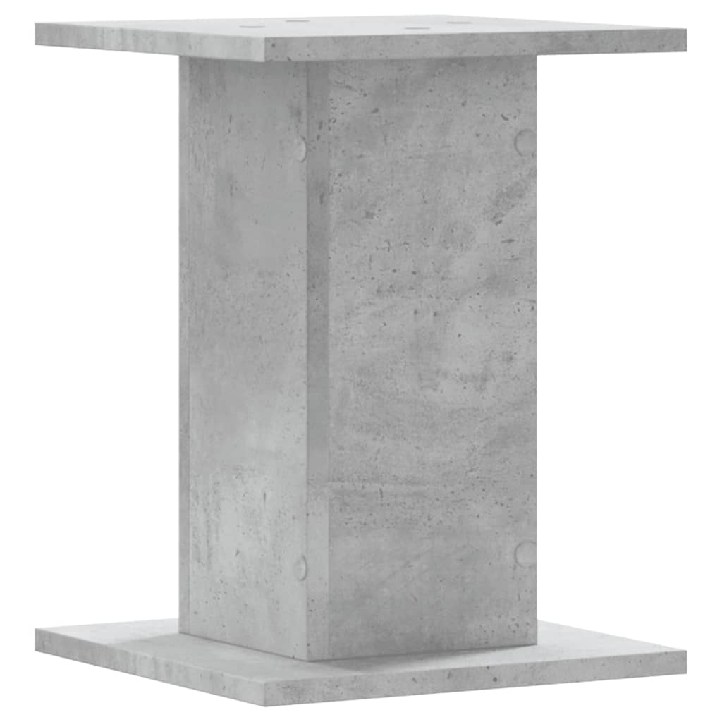 plantestativer 2 stk. 30x30x40 cm konstrueret træ betongrå