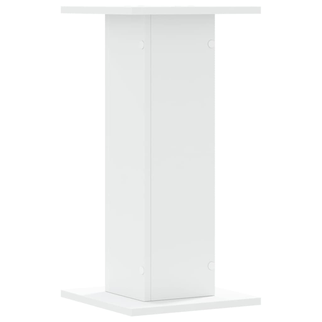 plantestativer 2 stk. 30x30x60 cm konstrueret træ hvid