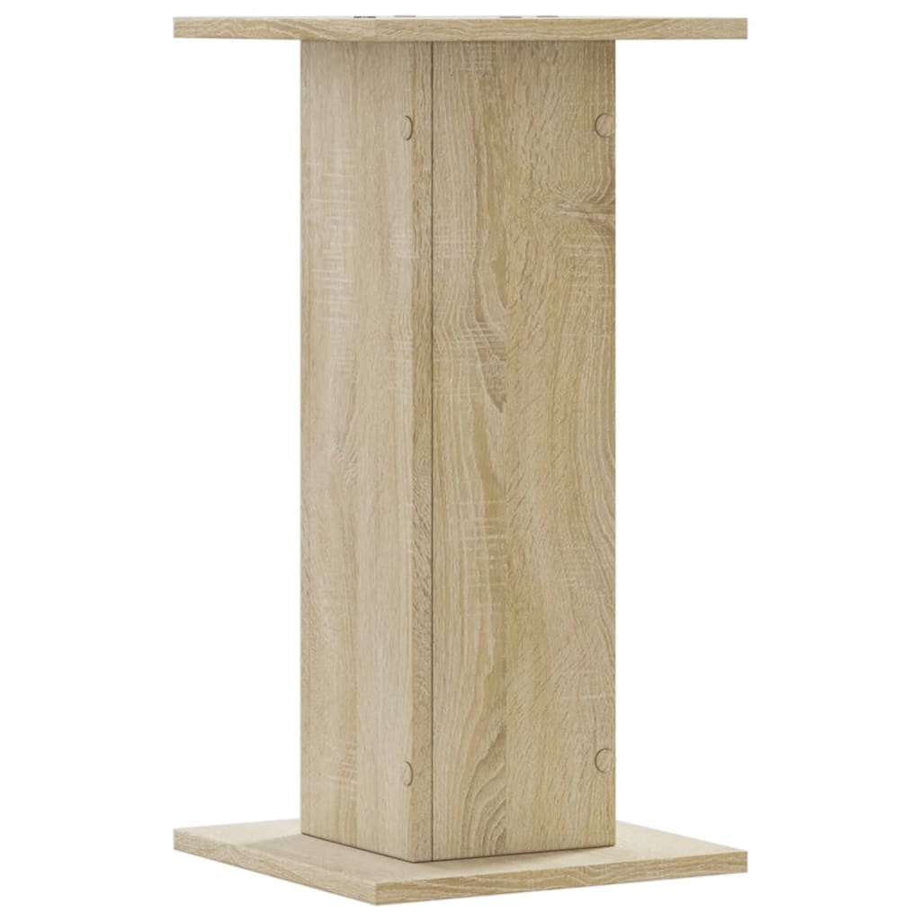 plantestativer 2 stk. 30x30x60 cm konstrueret træ sonoma-eg