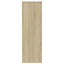 plantestativer 2 stk. 33x33x100 cm konstrueret træ sonoma-eg