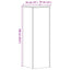 plantestativer 2 stk. 33x33x100 cm konstrueret træ antikt træ