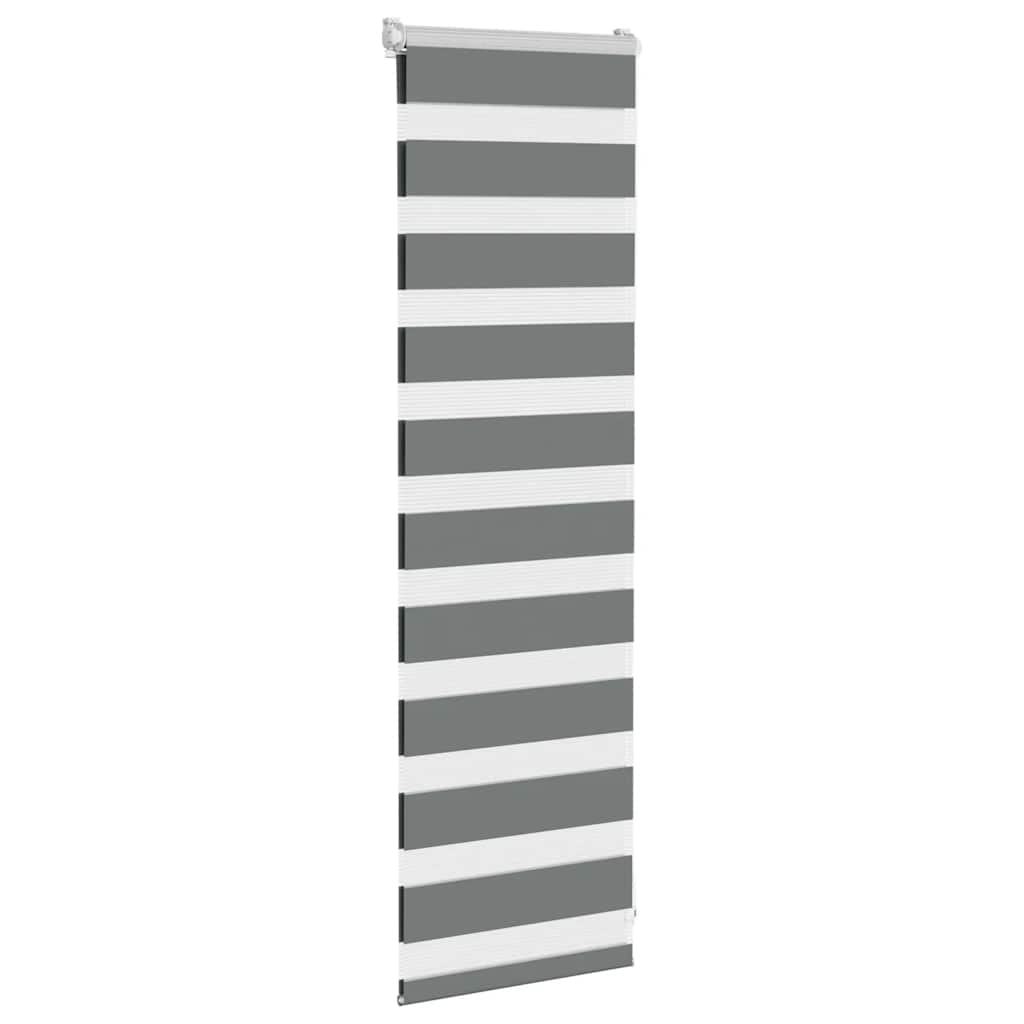 zebragardin mørkegrå 50x100 cm stofbredde 45,9 cm polyester