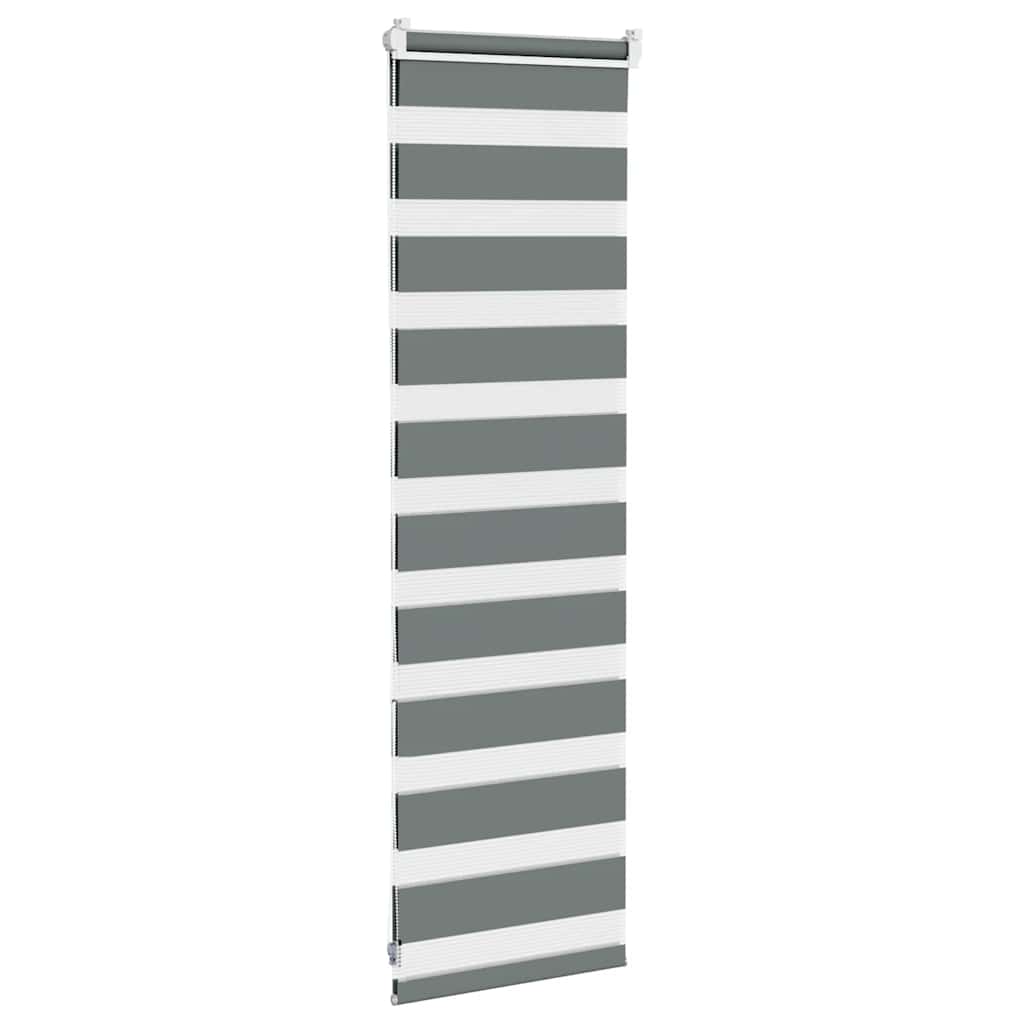 zebragardin mørkegrå 50x100 cm stofbredde 45,9 cm polyester