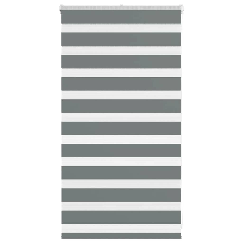 zebragardin mørkegrå 70x100 cm stofbredde 65,9 cm polyester