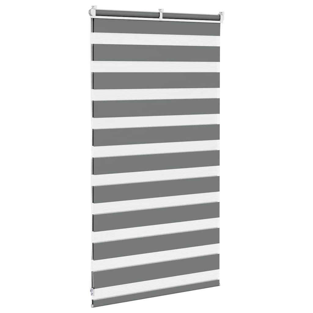 zebragardin mørkegrå 70x100 cm stofbredde 65,9 cm polyester