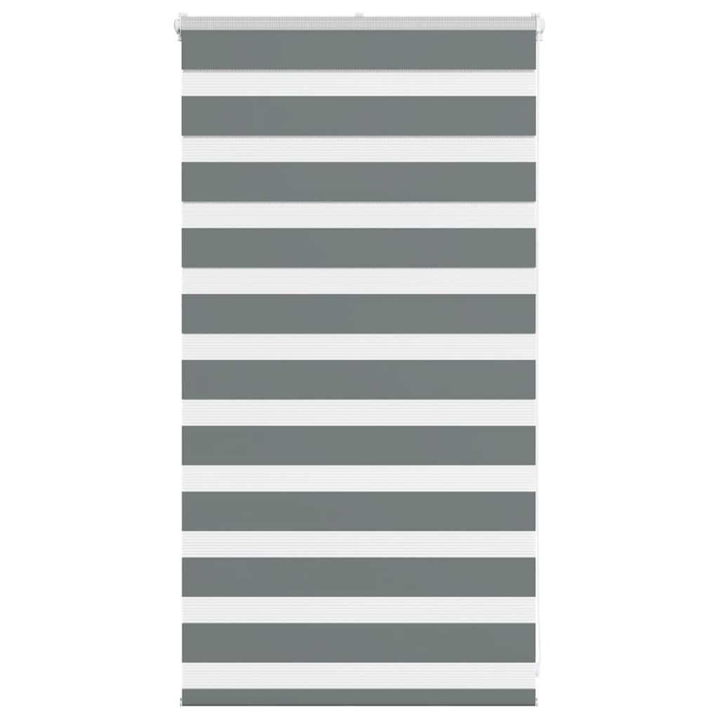 zebragardin mørkegrå 75x100 cm stofbredde 70,9 cm polyester