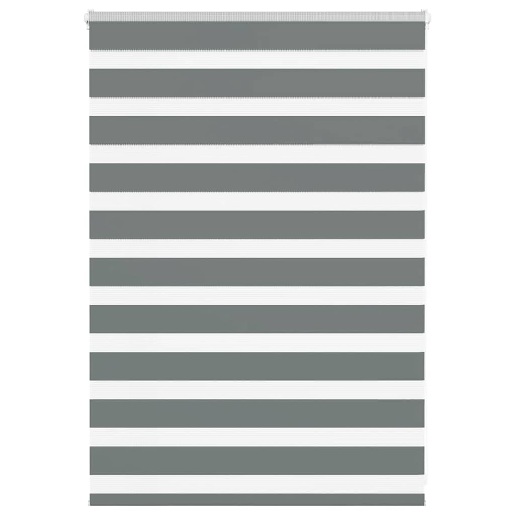 zebragardin mørkegrå 100x100 cm stofbredde 95,9 cm polyester