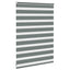 zebragardin mørkegrå 105x100 cm stofbredde 100,9 cm polyester