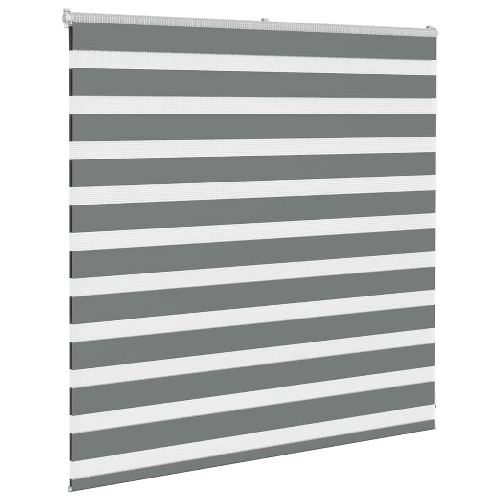 zebragardin mørkegrå 140x100 cm stofbredde 135,9 cm polyester
