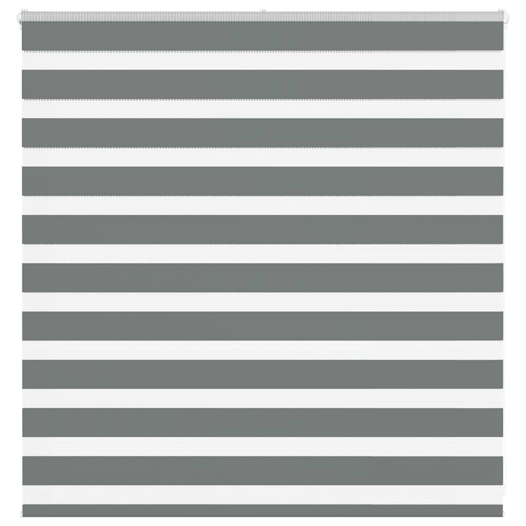 zebragardin mørkegrå 145x100 cm stofbredde 140,9 cm polyester
