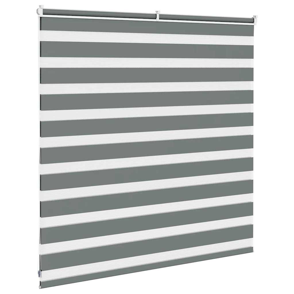 zebragardin mørkegrå 150x100 cm stofbredde 145,9 cm polyester