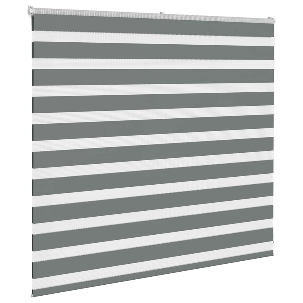 zebragardin mørkegrå 165x100 cm stofbredde 160,9 cm polyester