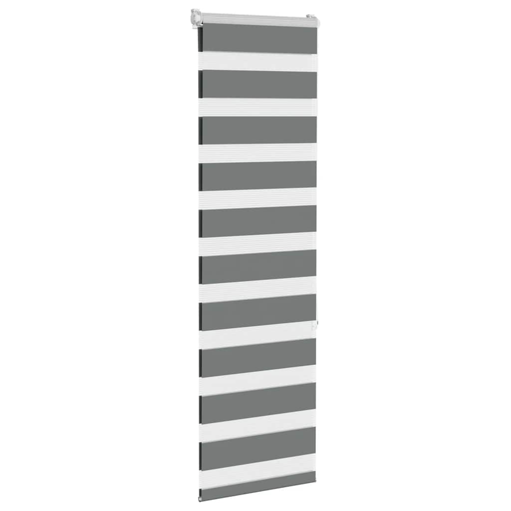 zebragardin mørkegrå 50x150 cm stofbredde 45,9 cm polyester