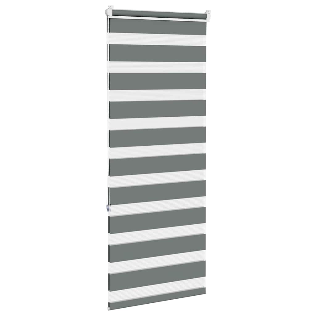 zebragardin mørkegrå 60x150 cm stofbredde 55,9 cm polyester