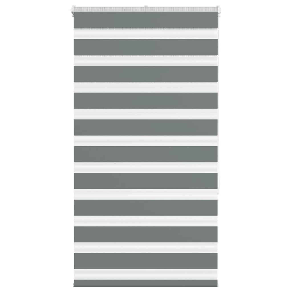 zebragardin mørkegrå 75x150 cm stofbredde 70,9 cm polyester