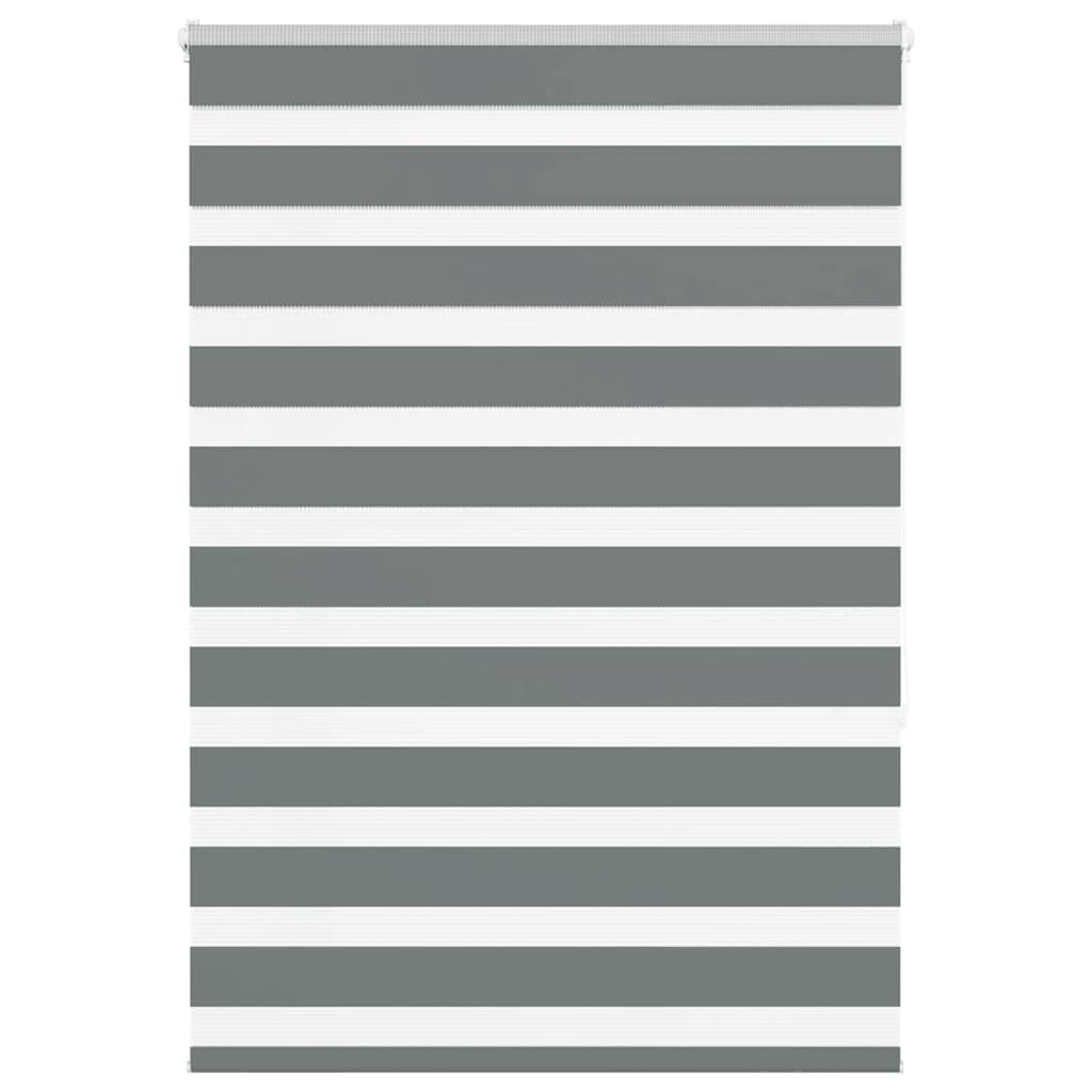 zebragardin mørkegrå 95x150 cm stofbredde 90,9 cm polyester