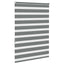 zebragardin mørkegrå 95x150 cm stofbredde 90,9 cm polyester