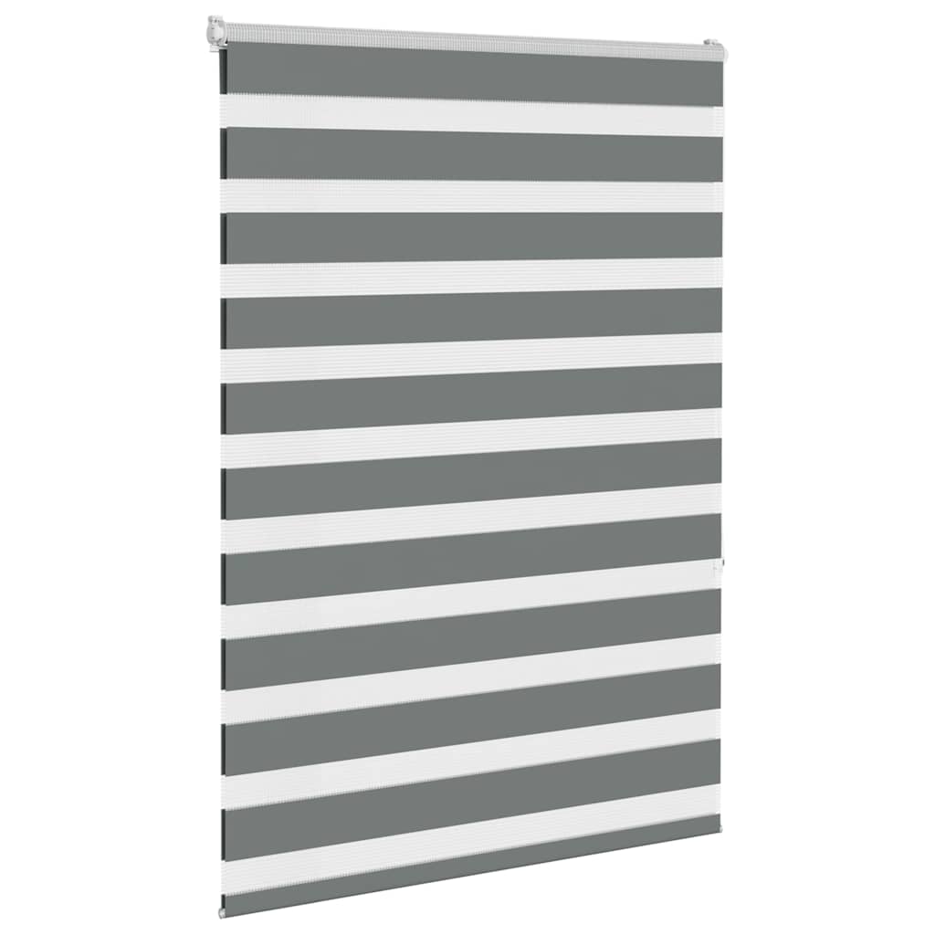 zebragardin mørkegrå 100x150 cm stofbredde 95,9 cm polyester