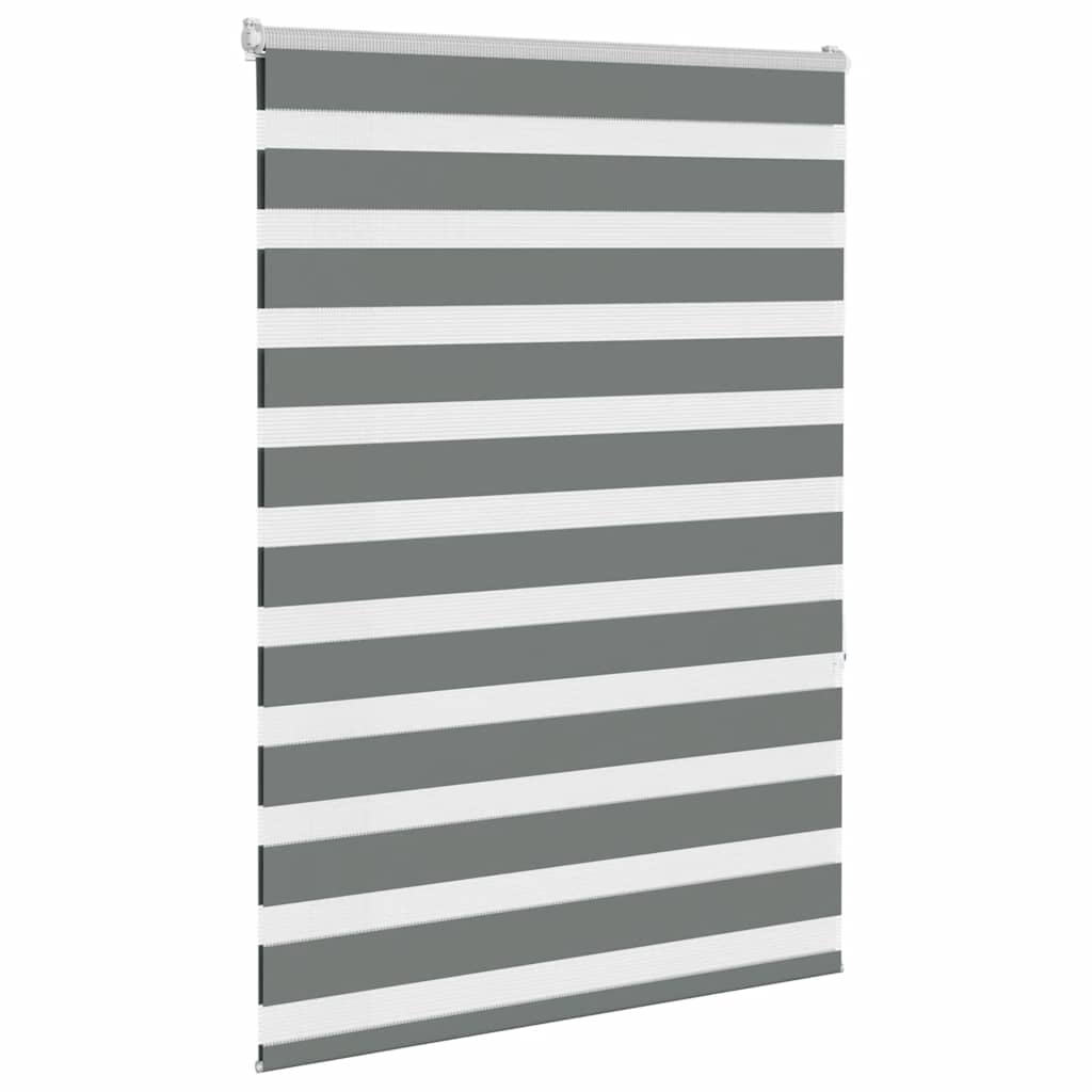 zebragardin mørkegrå 105x150 cm stofbredde 100,9 cm polyester