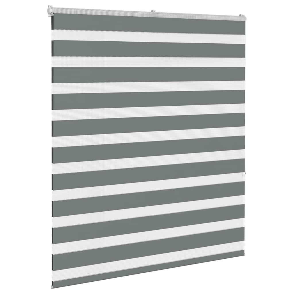 zebragardin mørkegrå 120x150 cm stofbredde 115,9 cm polyester