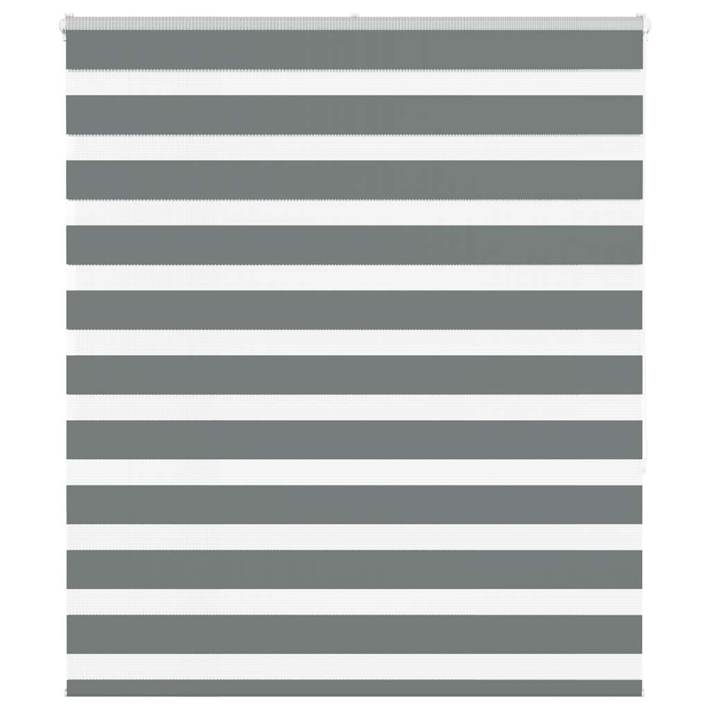 zebragardin mørkegrå 125x150 cm stofbredde 120,9 cm polyester