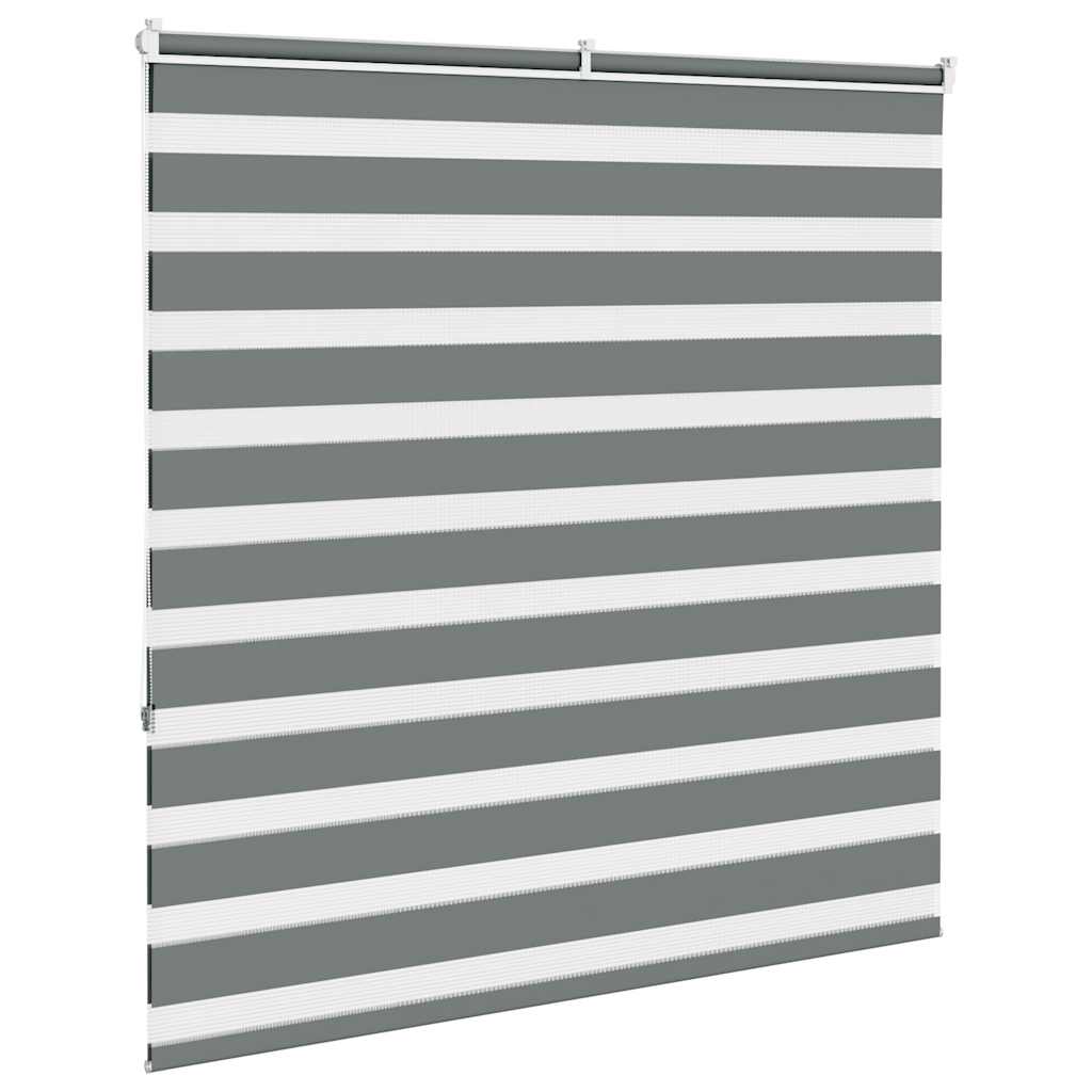 zebragardin mørkegrå 140x150 cm stofbredde 135,9 cm polyester
