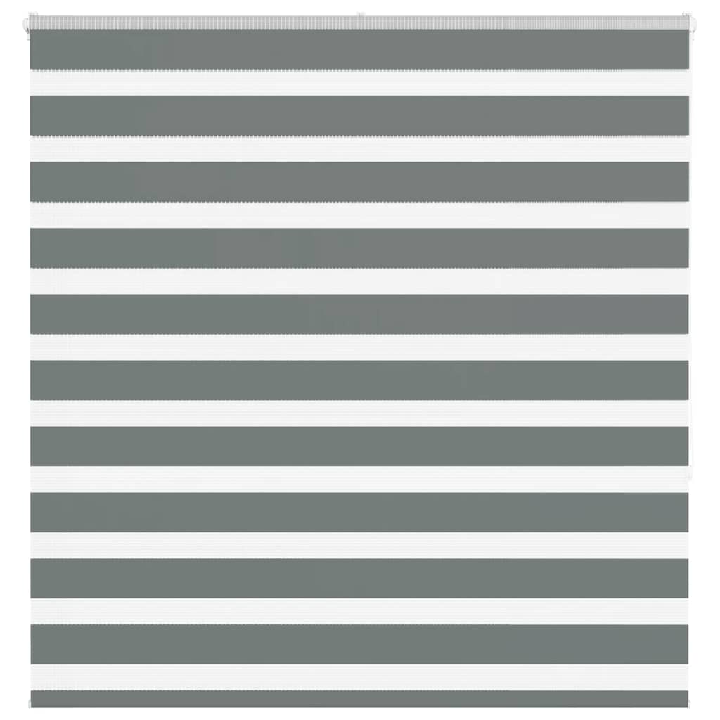 zebragardin mørkegrå 145x150 cm stofbredde 140,9 cm polyester