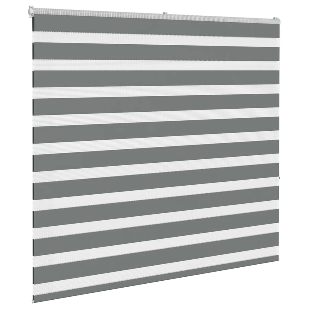 zebragardin mørkegrå 160x150 cm stofbredde 155,9 cm polyester