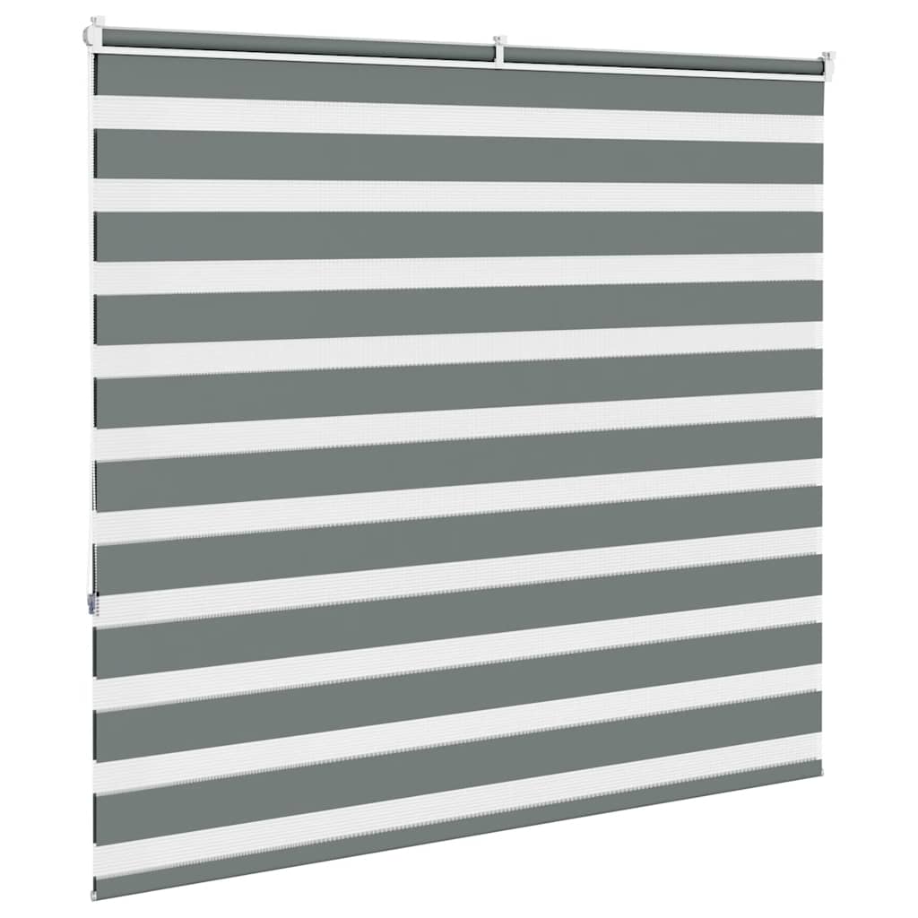 zebragardin mørkegrå 160x150 cm stofbredde 155,9 cm polyester
