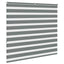 zebragardin mørkegrå 165x150 cm stofbredde 160,9 cm polyester