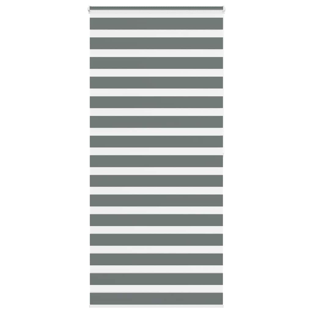 zebragardin mørkegrå 105x200 cm stofbredde 100,9 cm polyester