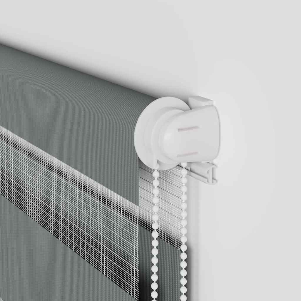 zebragardin mørkegrå 105x200 cm stofbredde 100,9 cm polyester