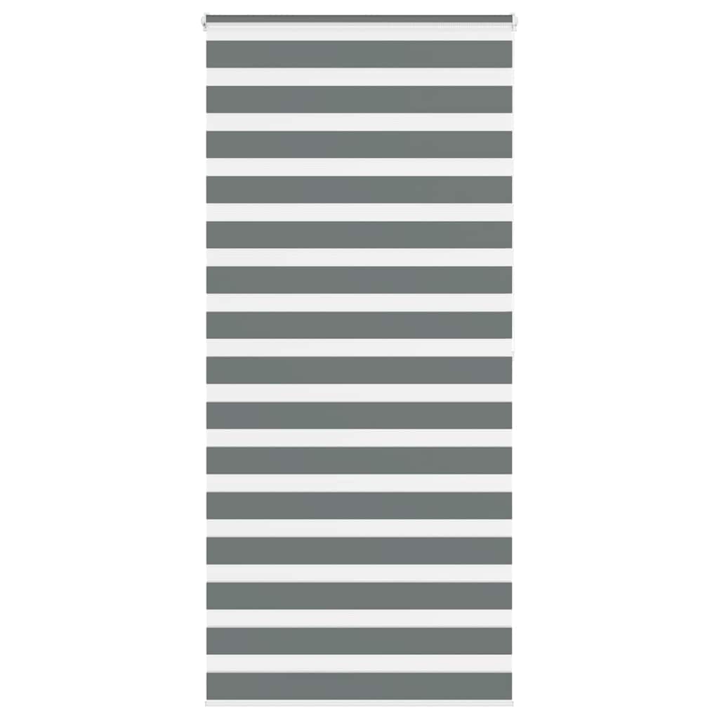 zebragardin mørkegrå 110x200 cm stofbredde 105,9 cm polyester