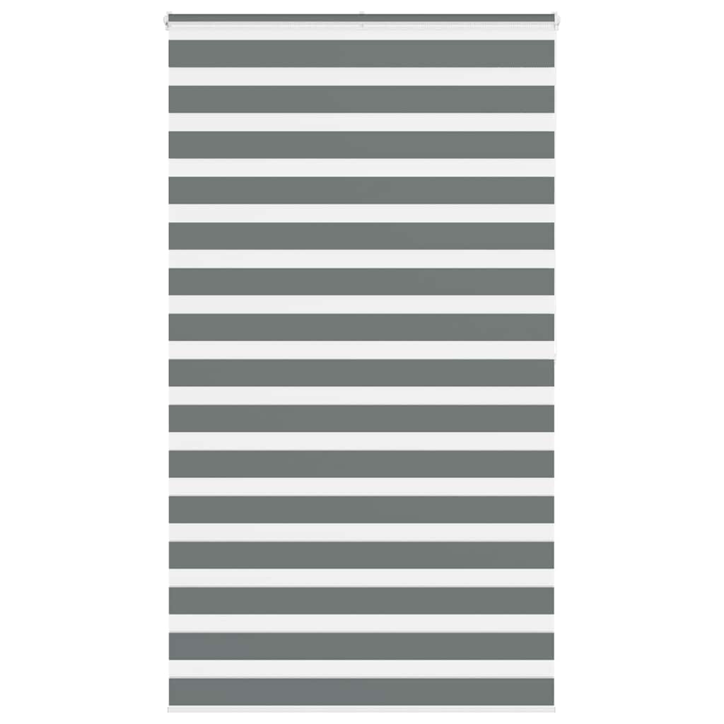zebragardin mørkegrå 130x200 cm stofbredde 125,9 cm polyester