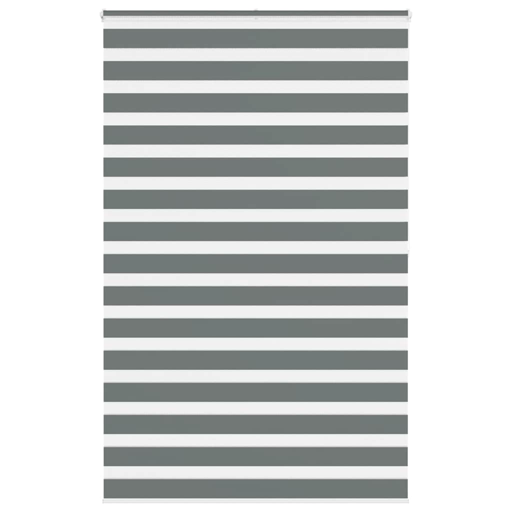 zebragardin mørkegrå 140x200 cm stofbredde 135,9 cm polyester