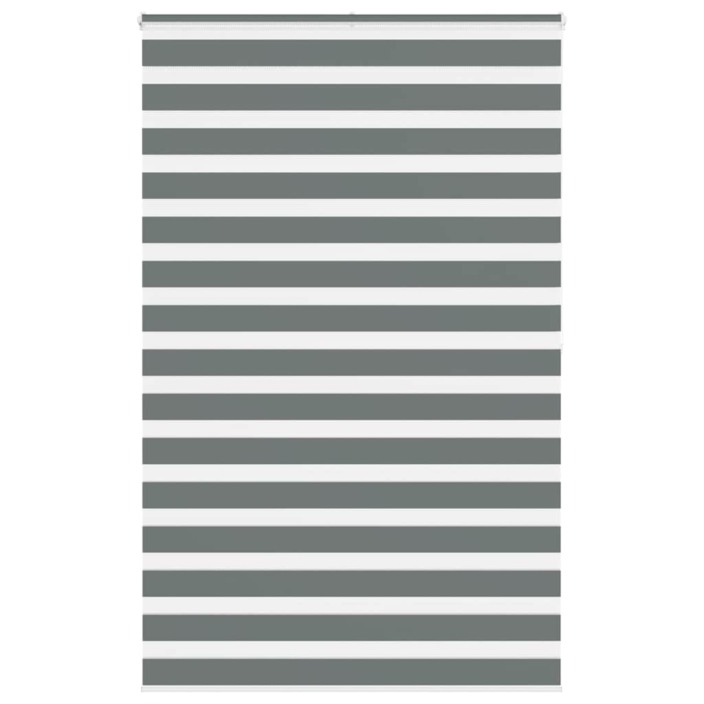 zebragardin mørkegrå 150x200 cm stofbredde 145,9 cm polyester