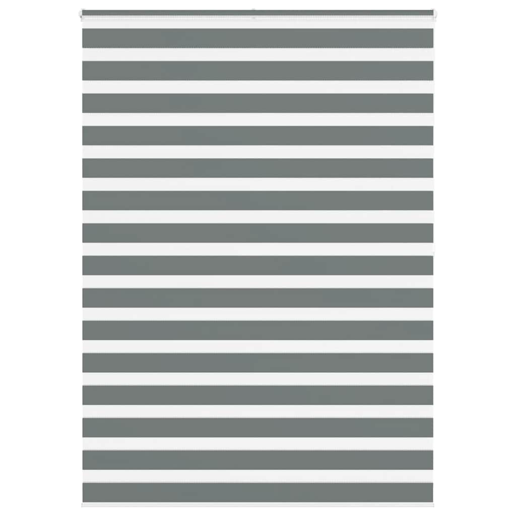 zebragardin mørkegrå 160x200 cm stofbredde 155,9 cm polyester