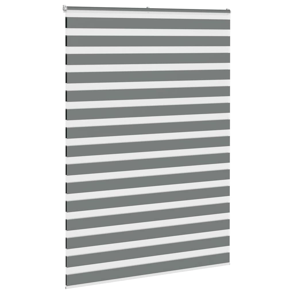 zebragardin mørkegrå 160x200 cm stofbredde 155,9 cm polyester