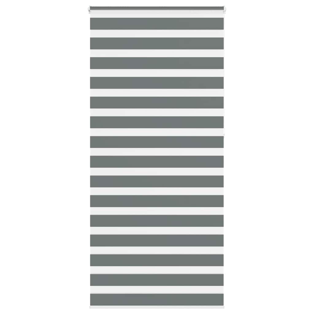 zebragardin mørkegrå 105x230 cm stofbredde 100,9 cm polyester