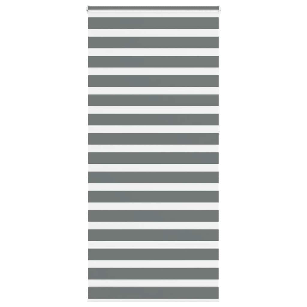 zebragardin mørkegrå 110x230 cm stofbredde 105,9 cm polyester