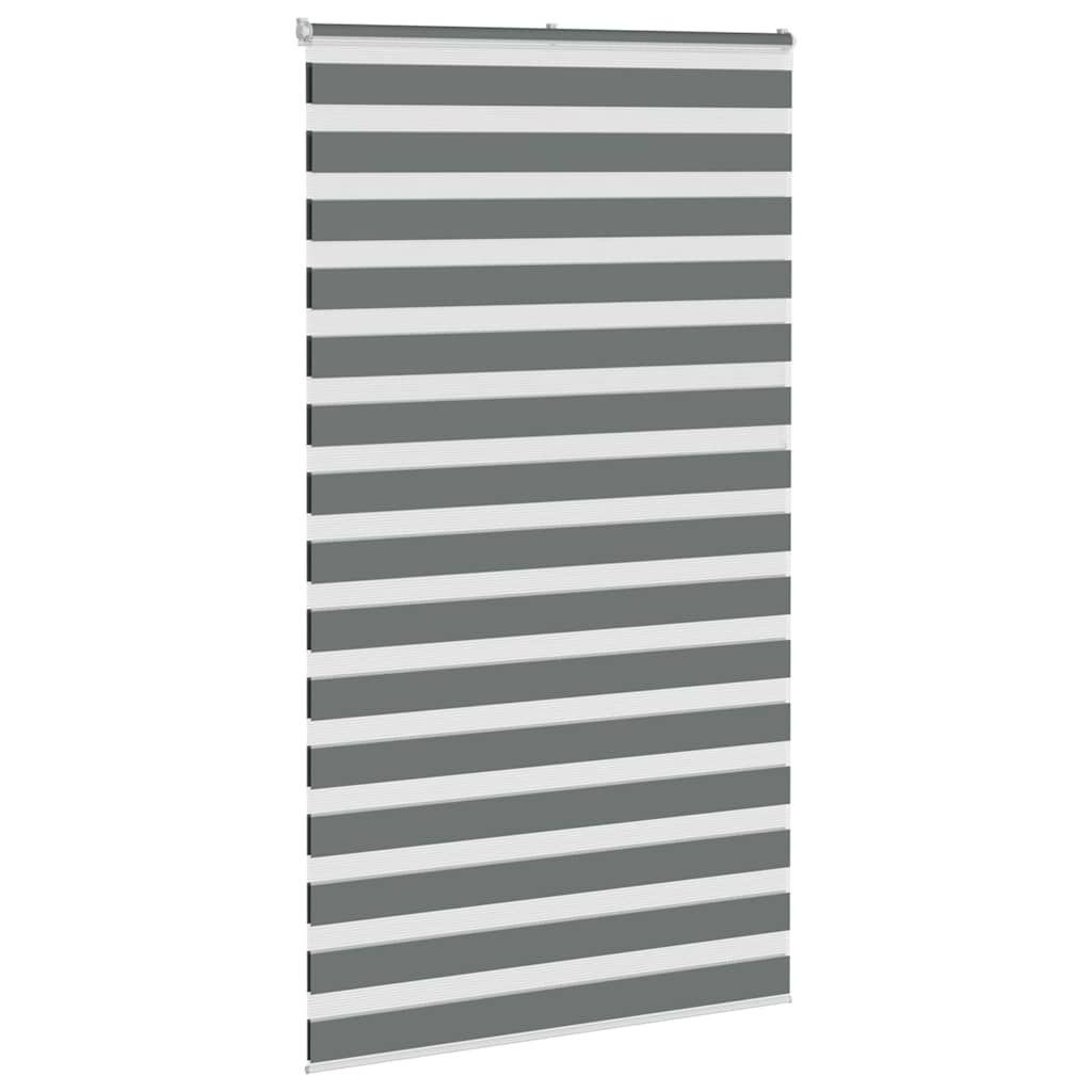 zebragardin mørkegrå 120x230 cm stofbredde 115,9 cm polyester