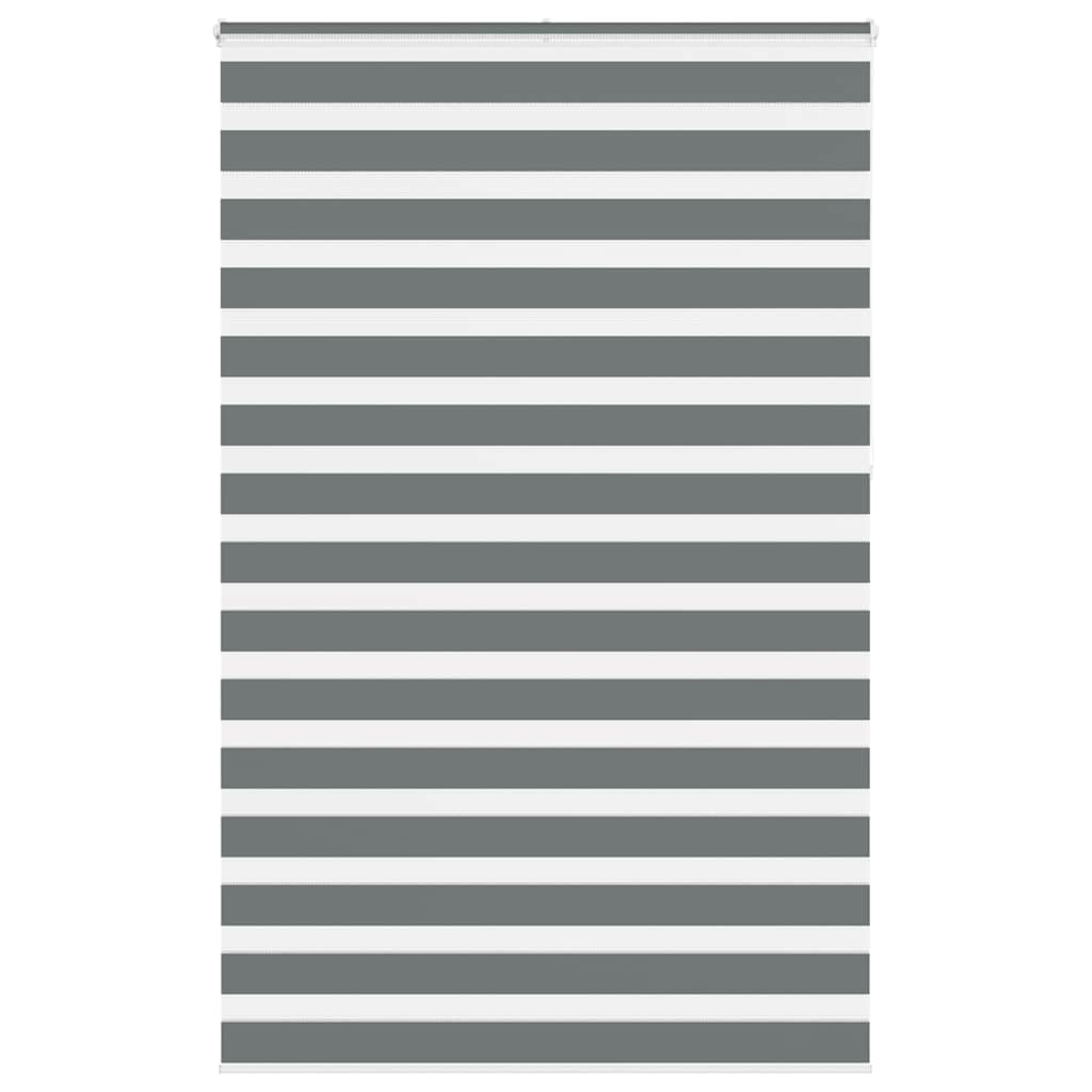 zebragardin mørkegrå 150x230 cm stofbredde 145,9 cm polyester