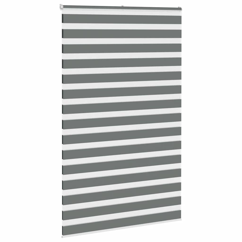 zebragardin mørkegrå 150x230 cm stofbredde 145,9 cm polyester