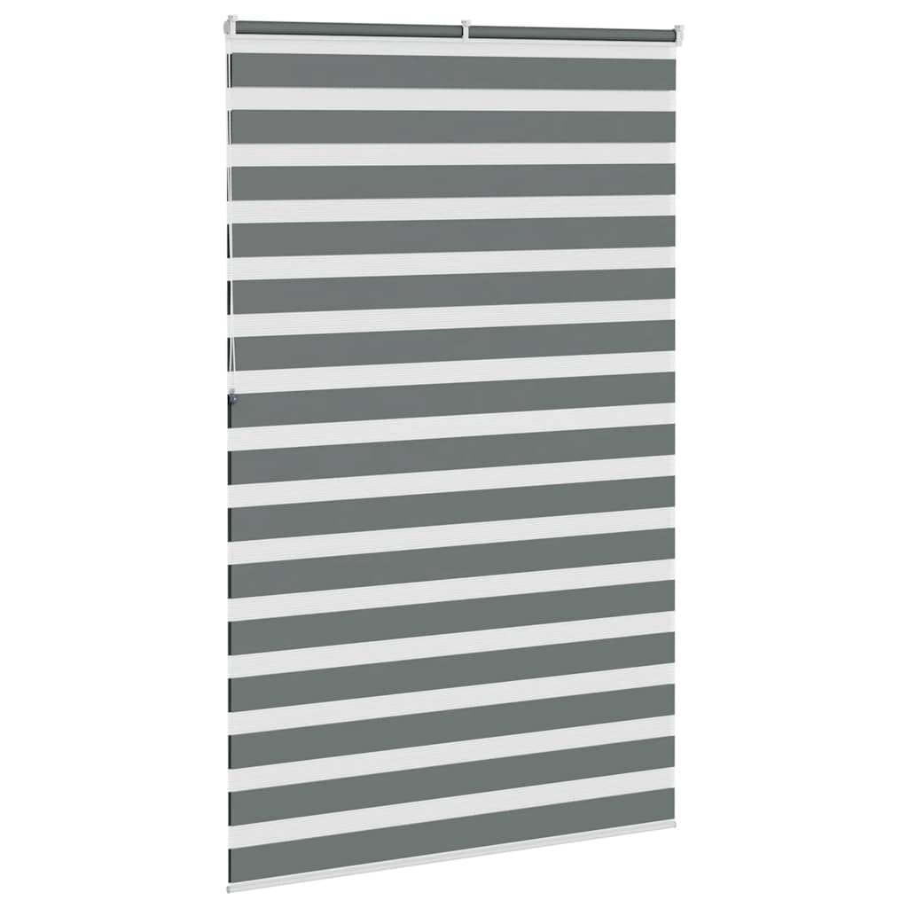 zebragardin mørkegrå 150x230 cm stofbredde 145,9 cm polyester