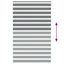 zebragardin mørkegrå 150x230 cm stofbredde 145,9 cm polyester